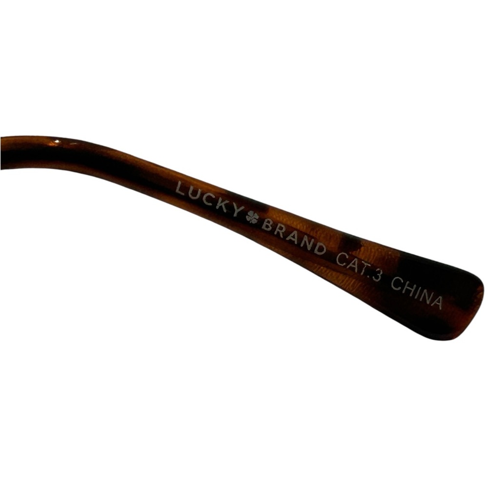 Pre-Owned Women’s Gold Lucky Brand Nelson Tinted Sunglasses - Picture 5 of 6